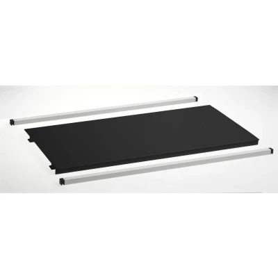 Abbildung von PAPERFLOW Fachboden Polystyrol schwarz
