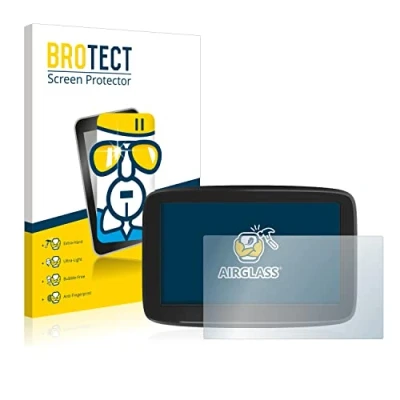 Abbildung von BROTECT Schutzglas für TomTom GO Classic 5&quot; Schutzfolie Panzer Folie Glas [Extrem Kratzfest 9H, Anti Fingerprint, Ultra Transparent]