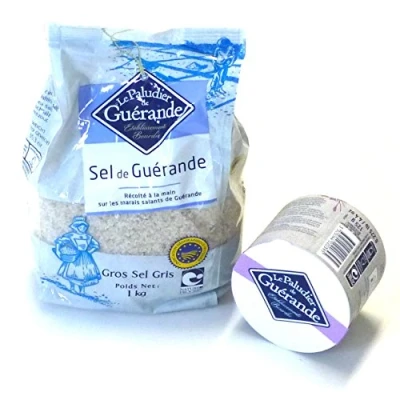 Abbildung von Meersalz 1 kg und Fleur de Sel 125g LE PALUDIER Guérande Salz