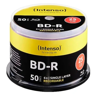 Abbildung von Intenso Blu ray Rohling 50 St