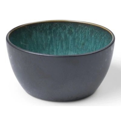 Abbildung von Bitz Kleine Schüssel Gastro Schwarz/Grün ø 14 cm / 600 ml