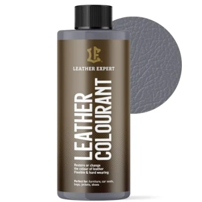 Abbildung von Sehr Deckend Wasser Lederfarbe Dover Grau 500 ml Leather Paint für Natur und ÖkoLeder Dye Ohne Alkohol alle Lederaccessoires Reißt oder Blättert Nicht ab