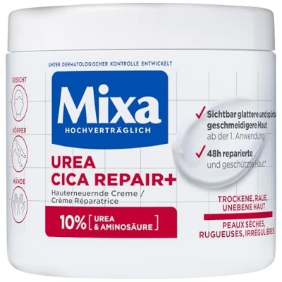 Abbildung von Mixa Körpercreme Urea Cica Repair + Creme