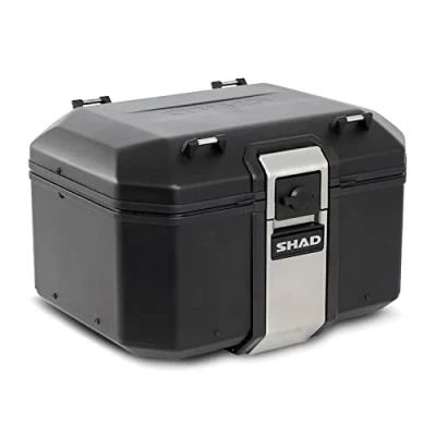 Abbildung von SHAD D0tr48100b Kofferraum Koffer Motorrad gepäck tr48 Terra Black Edition