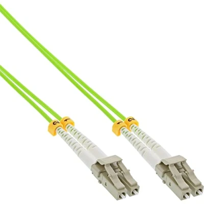 Abbildung von InLine LWL Duplex Kabel, LC/LC, 50/125?m, OM5, 0,5m