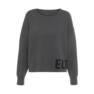 Abbildung von Elbsand Strickpullover, Damen, Größe: 32/34, Anthrazit