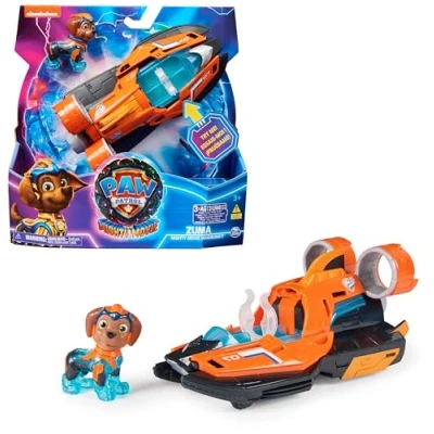 Abbildung von Nickelodeon Spielzeug Boot Paw Patrol The Mighty Movie Zuma Hovercraft mit Licht und