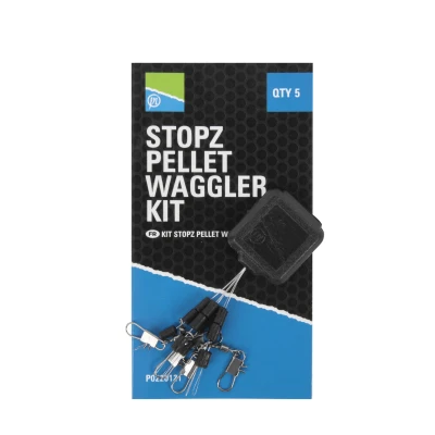 Abbildung von Preston Stopz Pellet Waggler Kit (5stk) Kleinmaterial
