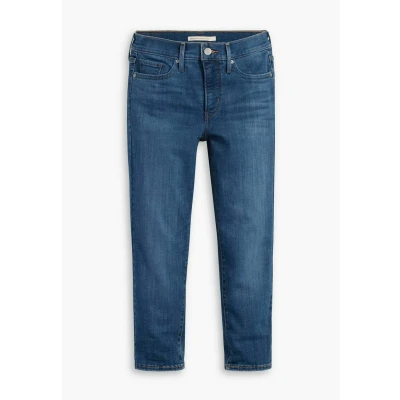 Abbildung von Levi&#039;s Shaping Capri Jeans Shorts Lapis level, Damen, Größe: 25, level