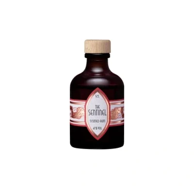 Abbildung von The Sentinel Scented Rum Mini 100% BIO Nachhaltig &amp; Innovativ Destillat aus Paraguay Gereift mit PX Sherry 41% vol. 50ml