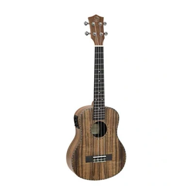 Abbildung von DIMAVERY UK 600 Tenor Ukulele, Akazie mit Tonabnehmer