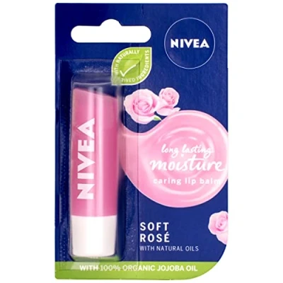 Abbildung von Nivea Pflegender Lippenbalsam Soft Rose 5,5ml