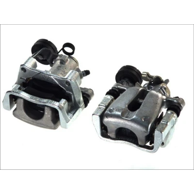 Abbildung von TRW CKQ101 Bremssattelachssatz mit Bremsbelägen, Halterahmen OPEL: Astra G Caravan, Limousine, CC