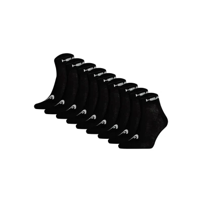 Abbildung von Head Unisex Quarter 9ER PACK Socken, Größe: 39 42, Schwarz