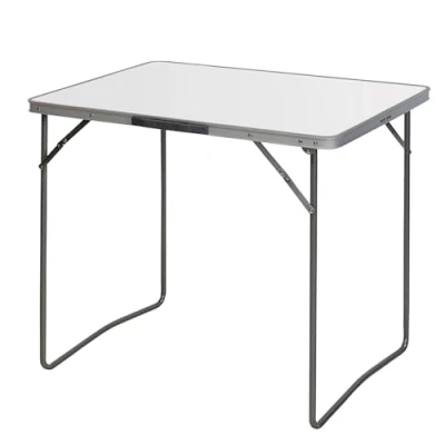 Abbildung von Spetebo Campingtisch Camping Koffertisch klappbar mit Griffen 70 x 60 cm (Stück, 1 St., Klapptisch),