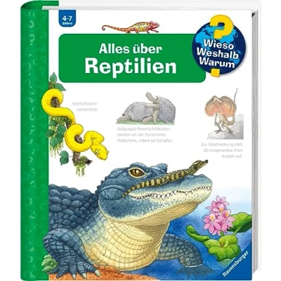 Abbildung von Wieso? Weshalb? Warum?, Band 64: Alles über Reptilien (Wieso? 64)