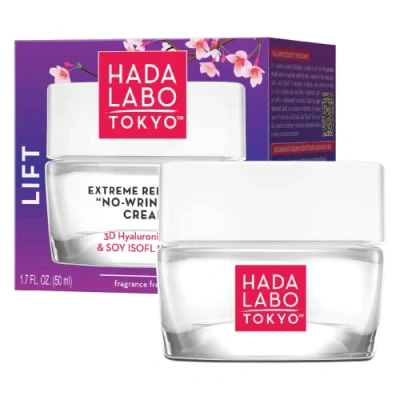 Abbildung von Hada Labo Tokyo Skincare Anti Aging Creme Frauen 50 ml Tagescreme und Nachtcreme mit Kollagen Retinol für Gesichtspflege Gesichtscreme Damen 40+