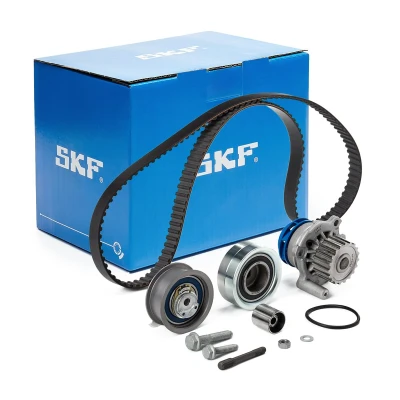 Abbildung von SKF VKMC 01130 Wasserpumpe + Zahnriemensatz mit Dichtungen Stehbolzen 141 VOLKSWAGEN: Golf 4 Schrägheck, Variant, Bora Limousine