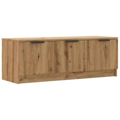 Abbildung von vidaXL TV Schrank Artisan Eiche 102x35x36,5 cm Holzwerkstoff (1 St)