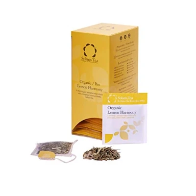 Abbildung von Solaris Tea Bio Lemon Harmony Kräutertee, 40 genähte Seidenteebeutel, 60 g