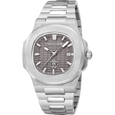 Abbildung von roberto cavalli Quarzuhr Men RC5G136M0035, Armbanduhr, Herrenuhr, Edelstahlarmband, analog