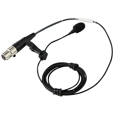 Abbildung von Pulse MIC 500X3 Lavalier Mikrofon mit 3 poliger Mini XLR Buchse, Schwarz