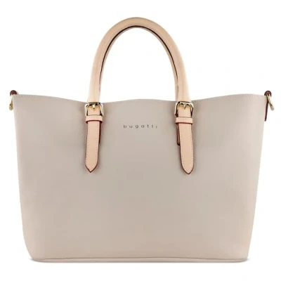 Abbildung von bugatti ELLA 43 CM Handtasche, Damen, Größe: One Size, Beige