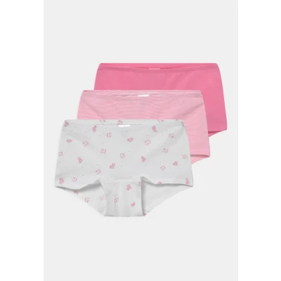 Abbildung von Schiesser Mädchen 3 Pack Shorts Hohe Passform 95/5 Organic Bio Baumwolle Größe 92 Bis 140 Unterwäsche, Sortiert 6_173261, EU