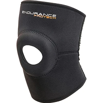 Abbildung von ENDURANCE Unisex Erwachsene PROTECH Knieschützer, 1001 Black, S