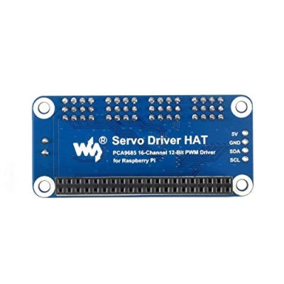 Abbildung von Waveshare 16 Channel PWM Output Servo Driver HAT for Raspberry Pi 12 bit I2C Interface with VIN Terminal