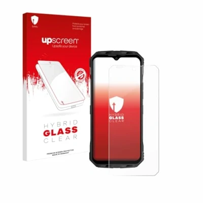 Abbildung von upscreen Schutzglas für Doogee V Max Plus Schutzfolie, Glas Folie [Klar, 9H Panzerschutz, Anti Fingerprint]