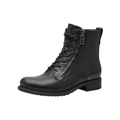 Abbildung von Tamaris Sportliche Schnürstiefelette, Damen, Größe: 37, Black Schuhe