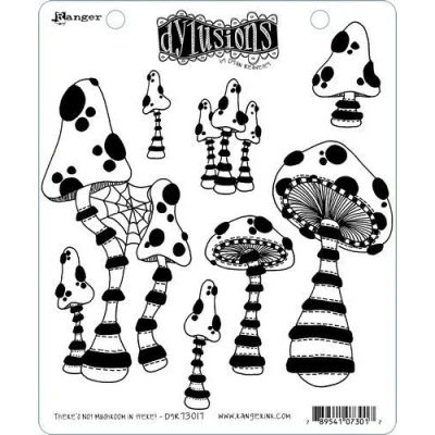 Abbildung von Ranger Dylusions Cling Mount Stamp There&#039;s Not Mushroom In Here!