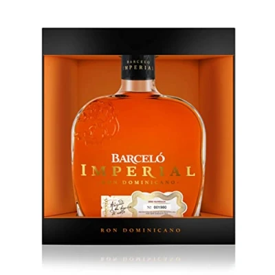Abbildung von Ron Barceló Imperial Dominicano Rum (1 x 1,75 l) 38% vol. Preisgekrönter, dominikanischer Rum, gereift in Ex Bourbon Fässern