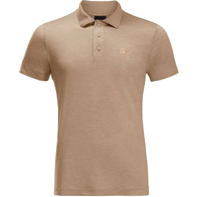 Abbildung von Jack Wolfskin Poloshirt, Herren, Größe: 2XL, Dark rust heather