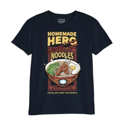 Abbildung von Marvel Jungen Bomarcots198 T Shirt, Marineblau, 12 Jahre