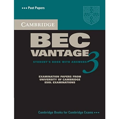 Abbildung von Cambridge Bec Vantage 3: (BEC Practice Tests): Examination Papers from University of ESOL Examinations: English for Speakers Other Languages