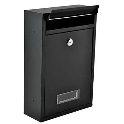 Abbildung von Malatec Briefkasten S6237 schwarz universal
