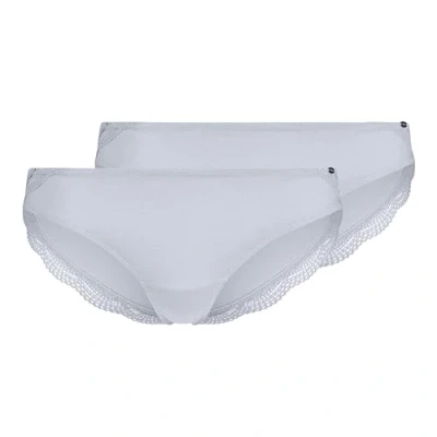 Abbildung von Skiny 2 ER PACK RIO SLIP DP Stretch Slip, Damen, Größe: 36, Weiß