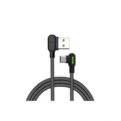Abbildung von mcdodo 90 Grad Ladekabel Winkel Typ C USB Kabel abgewinkelt Kabel, (Eurostecker), (50 cm), Winkelstecker