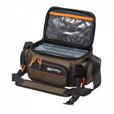 Abbildung von Savage Gear System Box Bag M 20x40x29cm Angeltasche