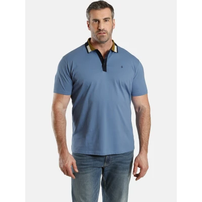 Abbildung von Charles Colby EARL Faolan Poloshirt, Herren, Größe: XXL, Blau