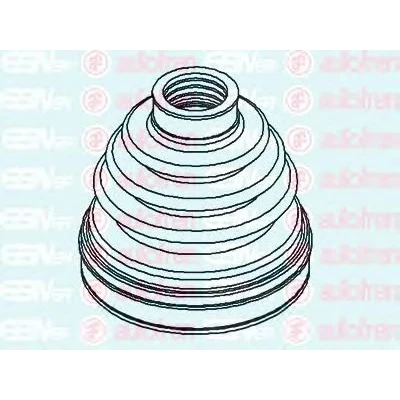 Abbildung von AUTOFREN SEINSA D8529 Achsmanschette 96 getriebeseitig NISSAN: Qashqai / Qashqai+2 I, 2, X Trail