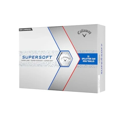 Abbildung von Callaway Supersoft Blue Splatter Golf Balls