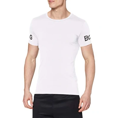 Abbildung von Björn Borg Tshirt print, Herren, Größe: Medium, Brilliant white