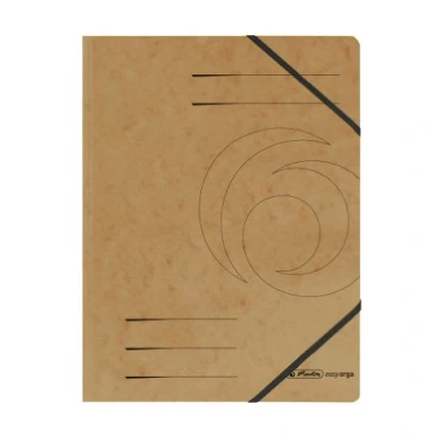 Abbildung von herlitz Eckspanner Easy Orga DIN A4 braun