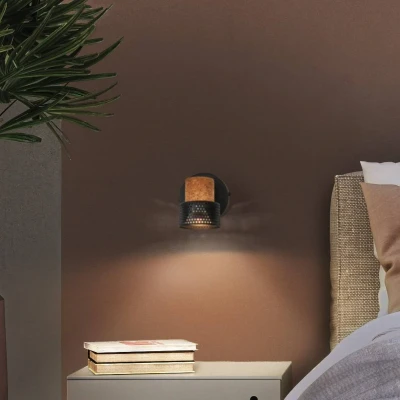 Abbildung von LEDVANCE DECOR SPOT CORK, 1 x 3,4W, 230lm, schwarz, Spotleuchte, verstellbare Köpfe, vielseitig anwendbar, Innenraumspot, austauschbare LED Lampen, warmweiße Lichtfarbe, GU10