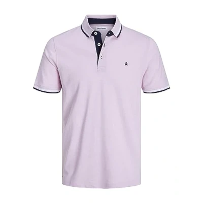 Abbildung von Jack &amp; Jones Jjepaulos Poloshirt, Herren, Größe: XS, Pink nectar