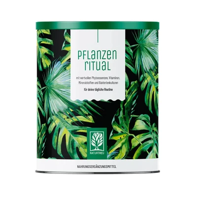 Abbildung von NATURTREU® Superfood Pulver vegan Pflanzenritual 300g Smoothie Pulver, Greens mit Weizengras, Gerstengras, Lucuma, Maca, Spinat, Moringa, Bakterien