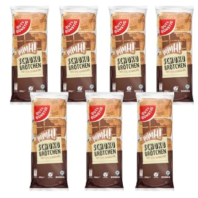 Abbildung von Gut &amp; Günstig vegane Schoko Brötchen, 7er Pack (7 x 360g)